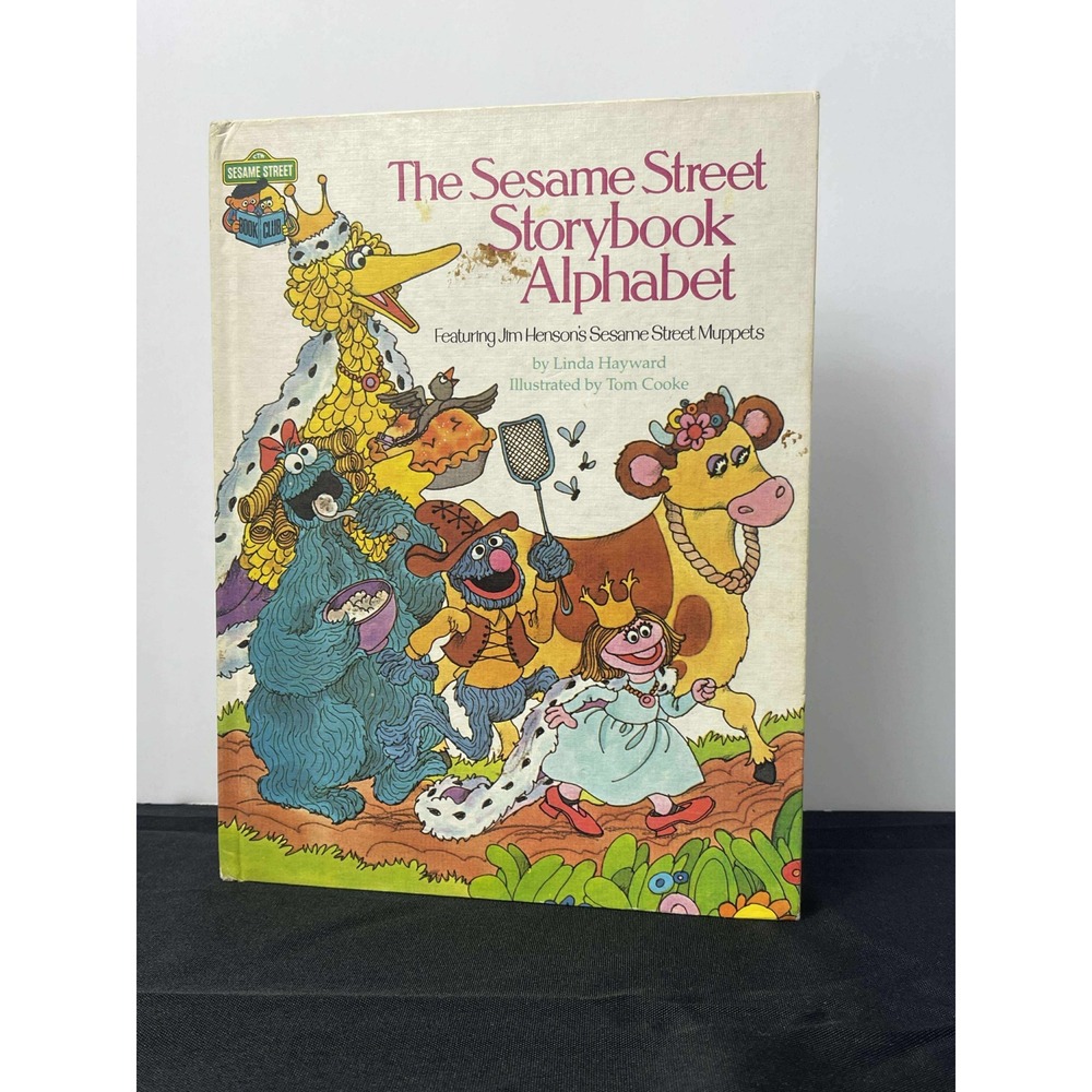 The Sesame Street Storybook Alphabet Featuring Jim Henson Muppets Vintage Book
